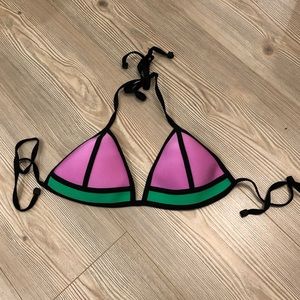 Watermelon triangl bikini top (authentic) nwot
